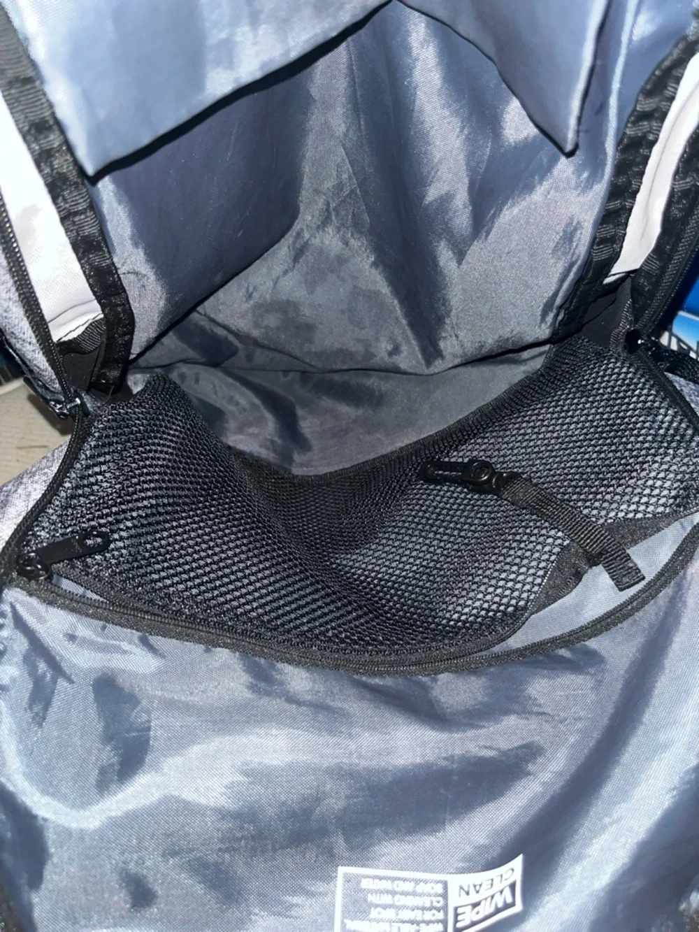 adidas Grey Heather and Black Athletic Backpack - Picture 4 of 5